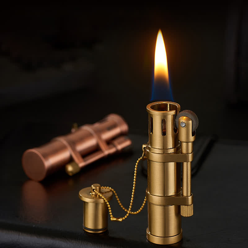 Novelty Bamboo Shape Refillable Kerosene Lighter - image 0