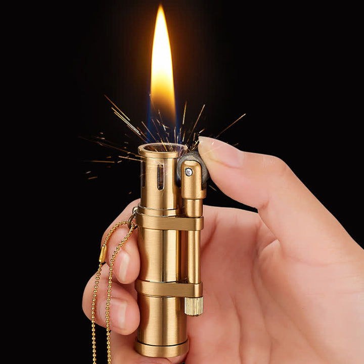 Novelty Bamboo Shape Refillable Kerosene Lighter - image 1