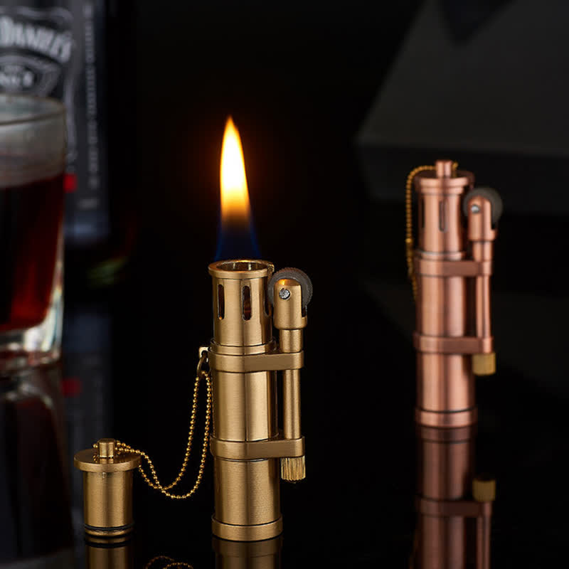 Novelty Bamboo Shape Refillable Kerosene Lighter - image 7