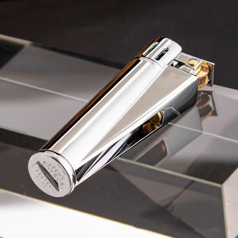 Chic Simple Cylindrical Refillable Kerosene Lighter - image 0