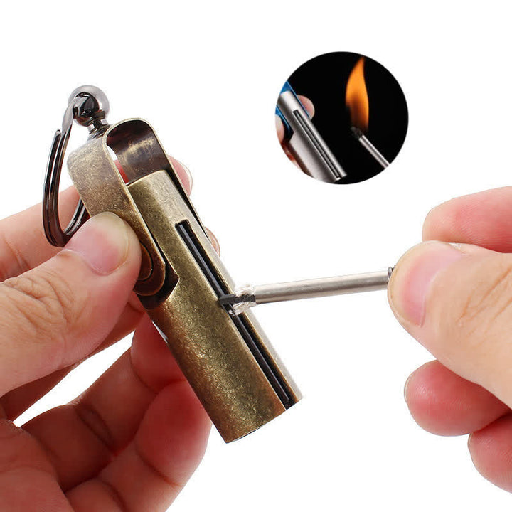 Gold Bar Dollar Matchstick Refillable Oil Lighter - image 0