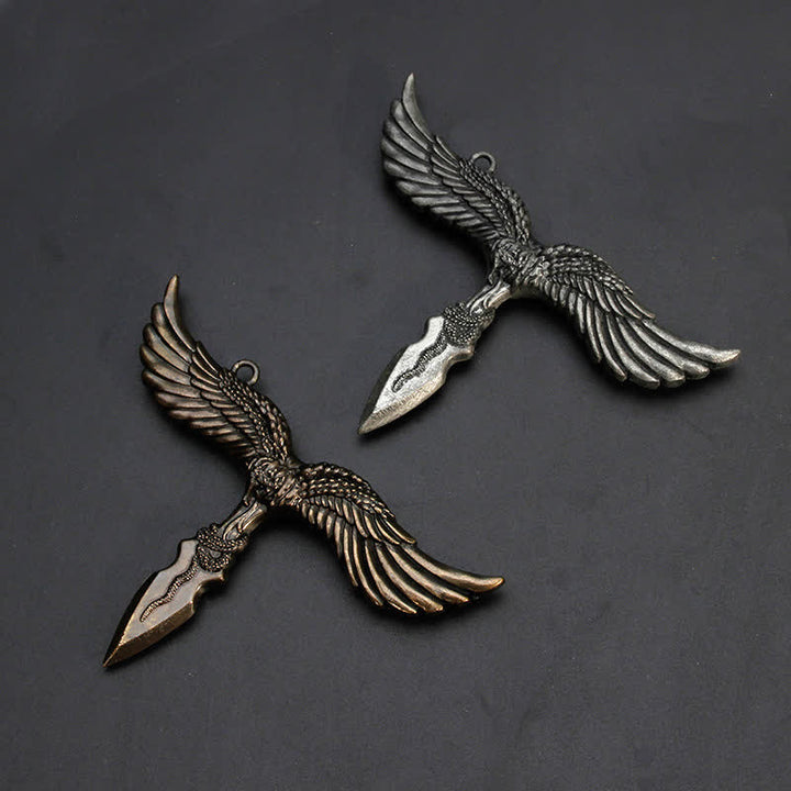 Eagle Ghost Sting Unpacking Cutter Blade Keychain - image 6
