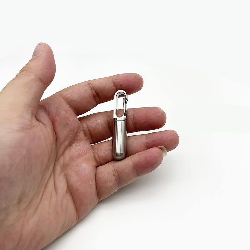 Small Portable Pill Organizer Keychain - image 8
