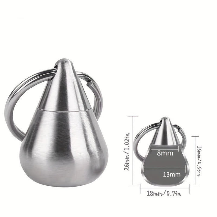 Small Portable Pill Organizer Keychain - Style #6 - image 14