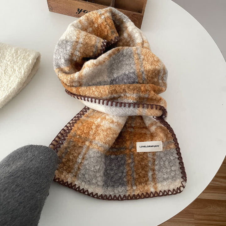 Unisex Winter Accessories Ultra Flush Plaid Scarf - Style #7 - image 17