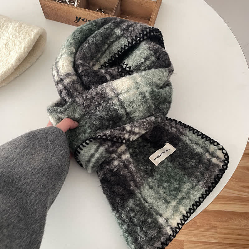 Unisex Winter Accessories Ultra Flush Plaid Scarf - Style #5 - image 13