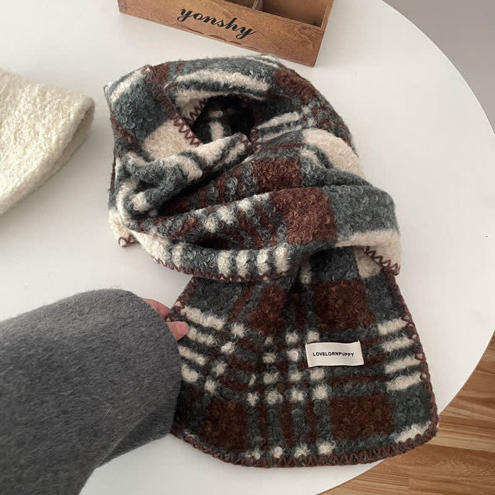 Unisex Winter Accessories Ultra Flush Plaid Scarf - Style #6 - image 14
