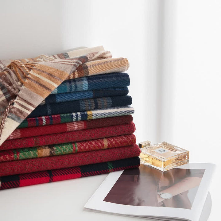 Unisex Timeless Scottish Tartan Plaid Scarf - image 1