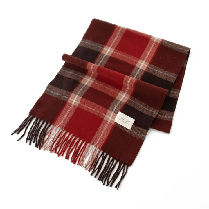 Unisex Timeless Scottish Tartan Plaid Scarf - Style #2 - image 5