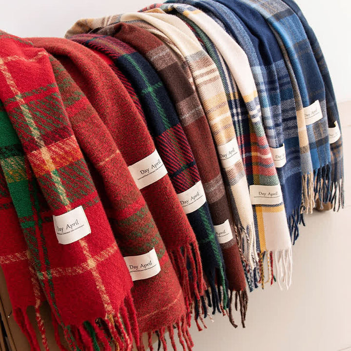 Unisex Timeless Scottish Tartan Plaid Scarf - image 3