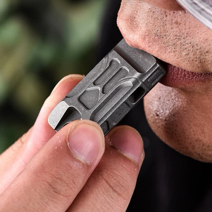 Emergency Whistle High Decibel Survival Pensant Keychain - image 1