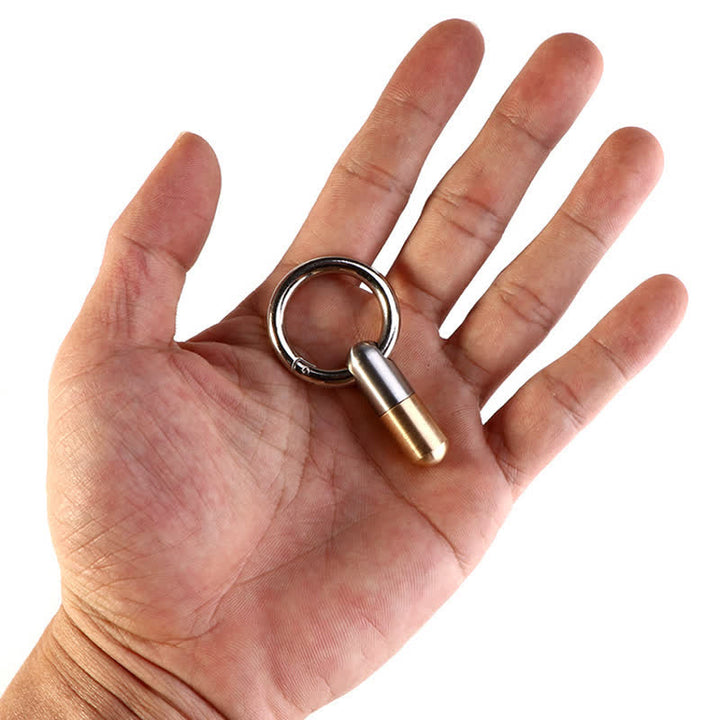 Mini Capsule Pocket Unpacking Cutter Keychain