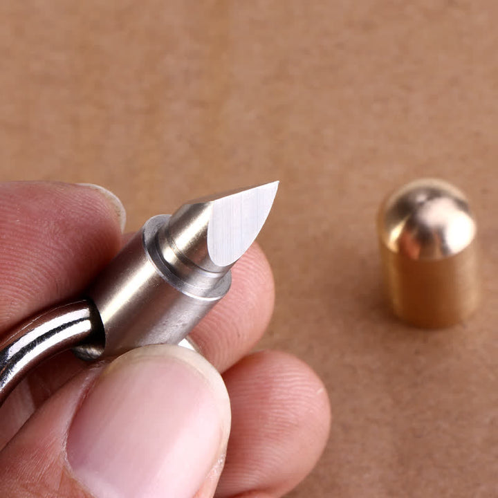 Mini Capsule Pocket Unpacking Cutter Keychain - image 3
