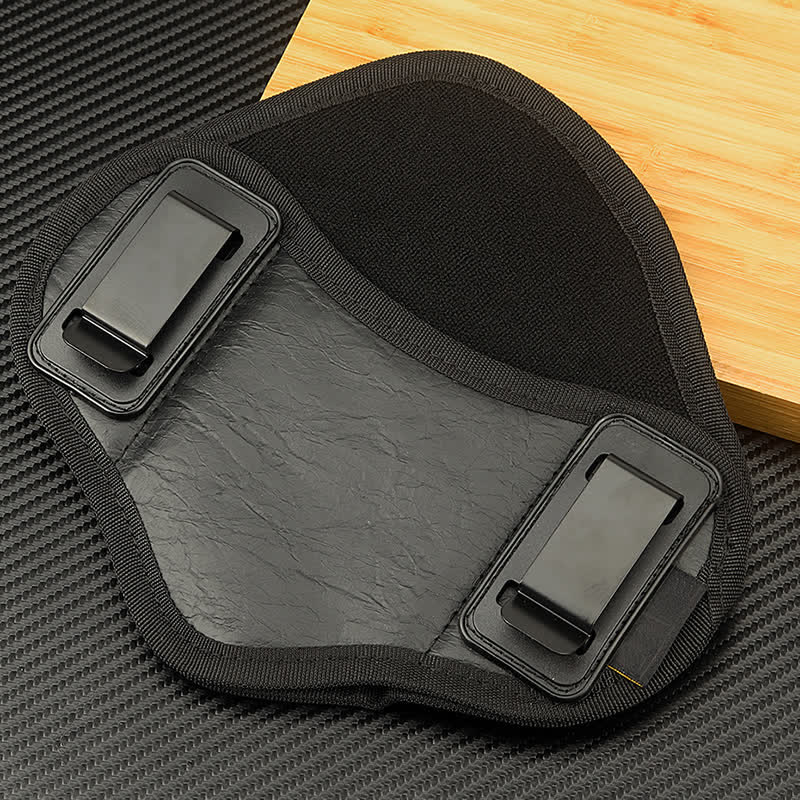 Outdoor Tactical Holster Clip Leather Belt Bag - image 3