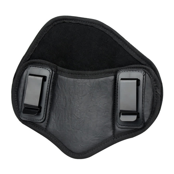 Outdoor Tactical Holster Clip Leather Belt Bag - Black - Right - image 0