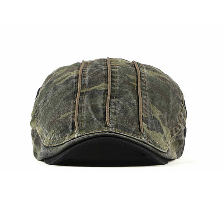 Cool Camouflage Style Cotton Beret Hat - image 4