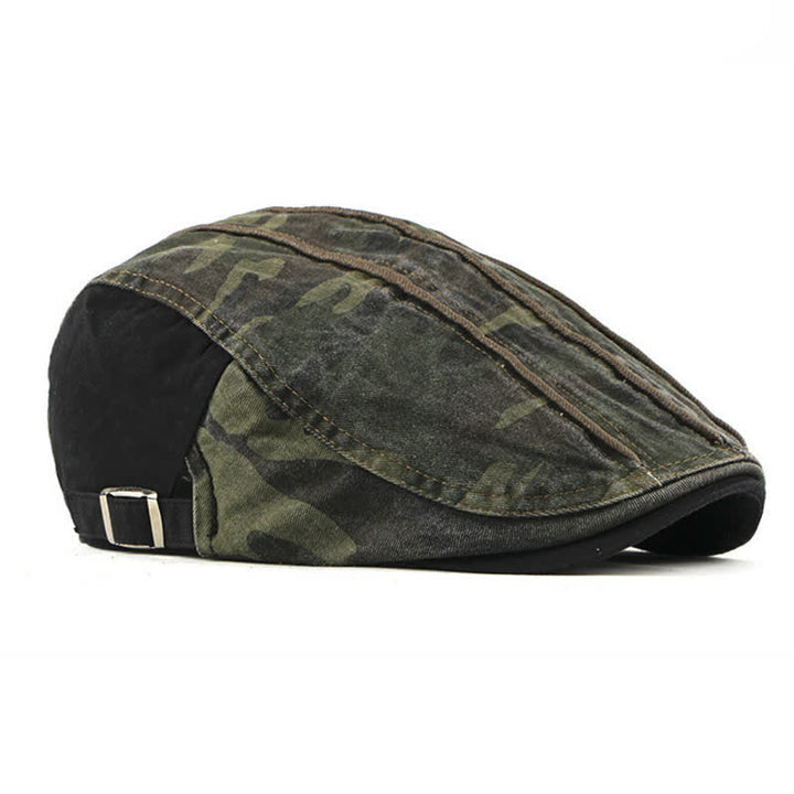 Cool Camouflage Style Cotton Beret Hat - image 6
