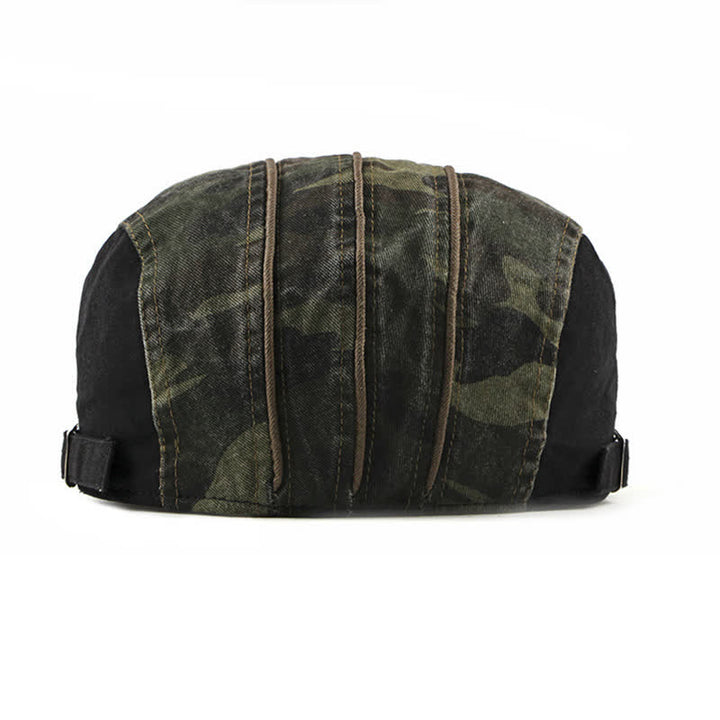 Cool Camouflage Style Cotton Beret Hat - image 5