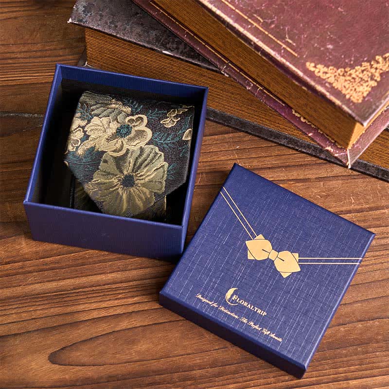 All-purpose Exquisite Necktie Cravat Pocket Square Packing Box - image 3