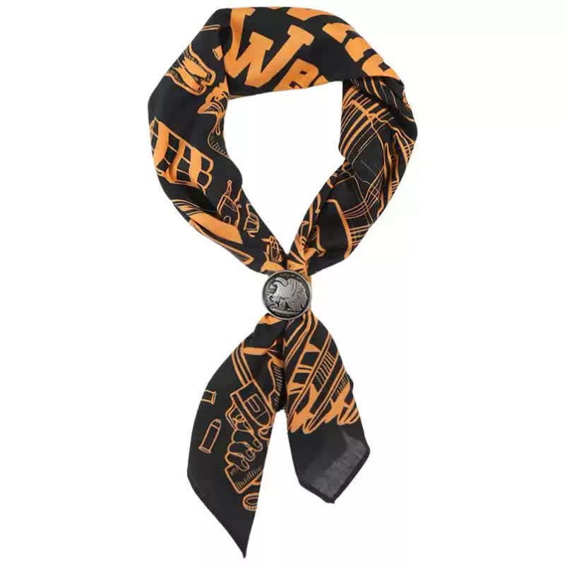 Ethnic Indian Wild West Element Square Scarf - image 0