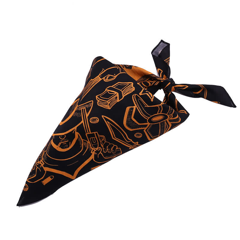 Ethnic Indian Wild West Element Square Scarf - image 5
