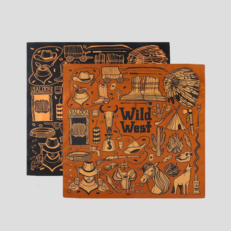 Ethnic Indian Wild West Element Square Scarf - image 8
