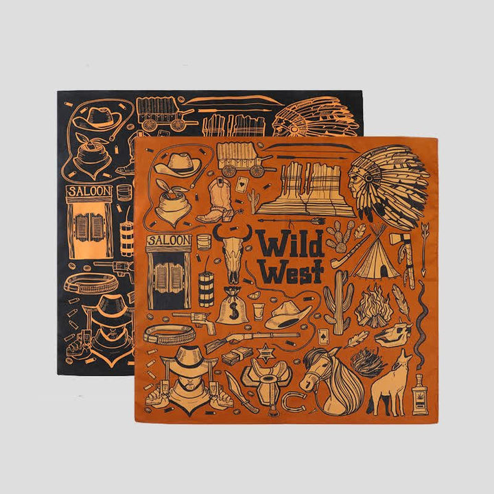 Ethnic Indian Wild West Element Square Scarf - image 8