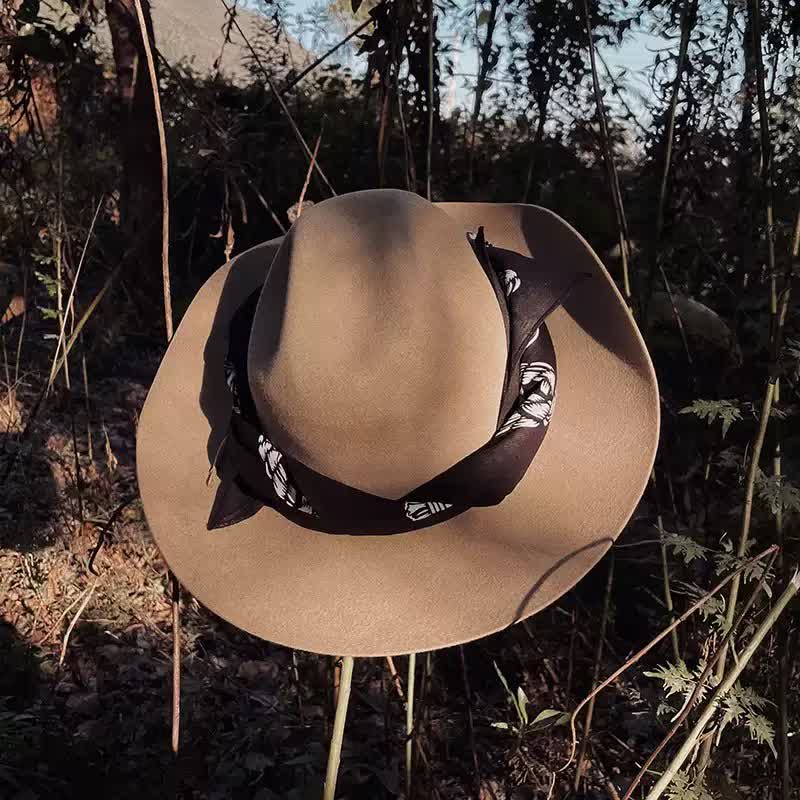 Cowboy Western Traditional Graphic Square Scarf - image 2