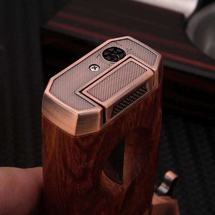 Vintage Jet Flame Herb Butane Lighter & Cigar Cutter - image 5