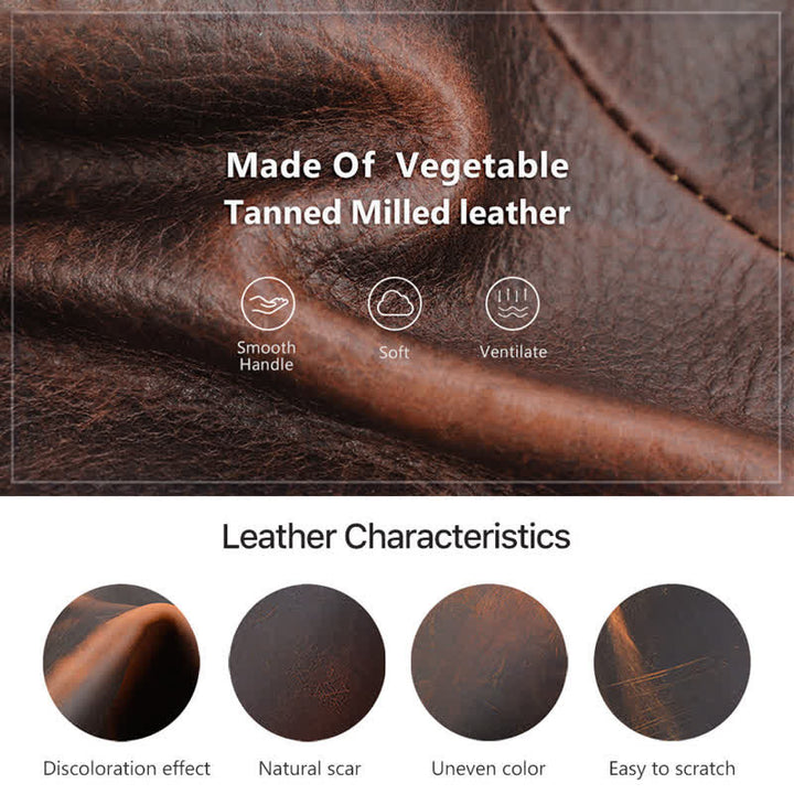 Travel Large Capacity Zipper Leather Cigar Case (For Five Cigars) - image 13