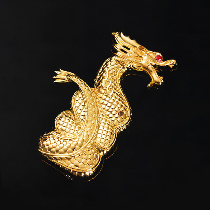 Creative Unique Dragon Shape Refillable Butane Lighter - image 2