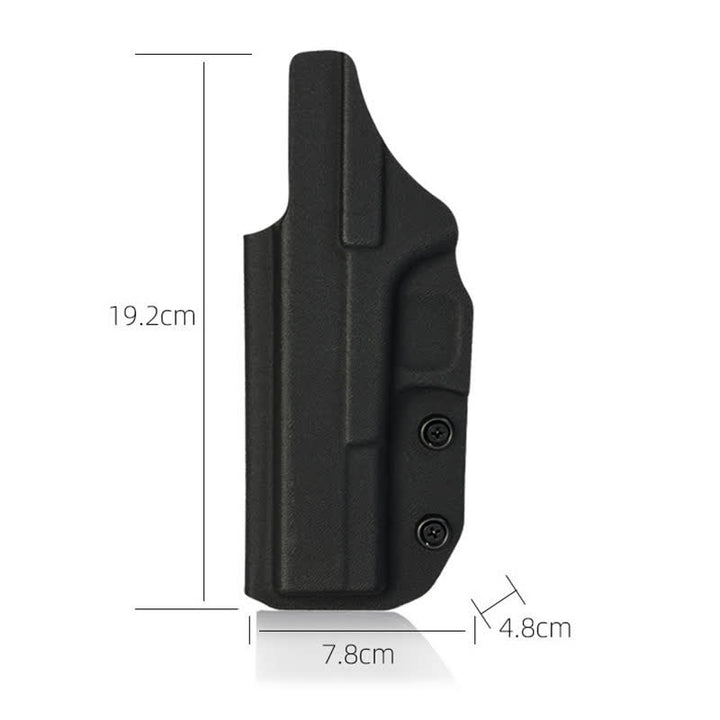 Hard Black Holster Belt Bag with Belt Clip - G17/G22/G31 - image 11