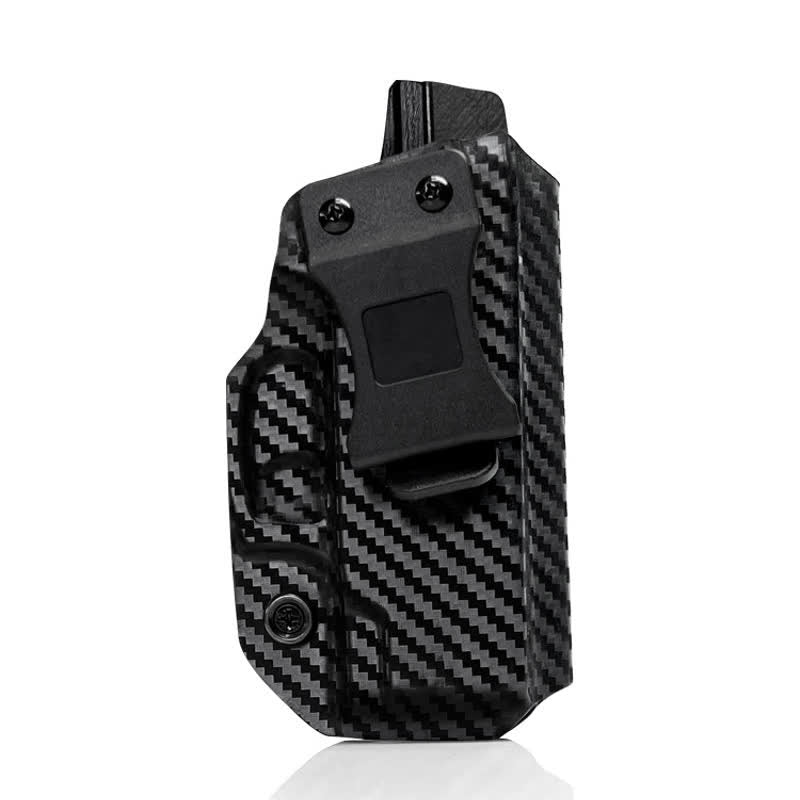 Hard Black Holster Belt Bag with Belt Clip - image 1
