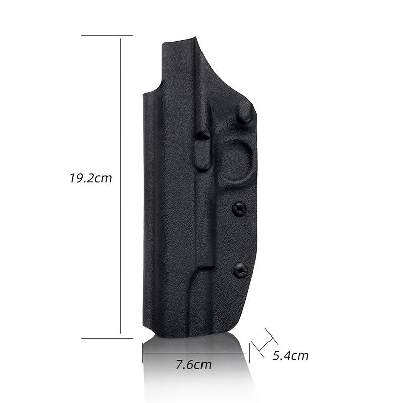 Hard Black Holster Belt Bag with Belt Clip - 1911 - image 12