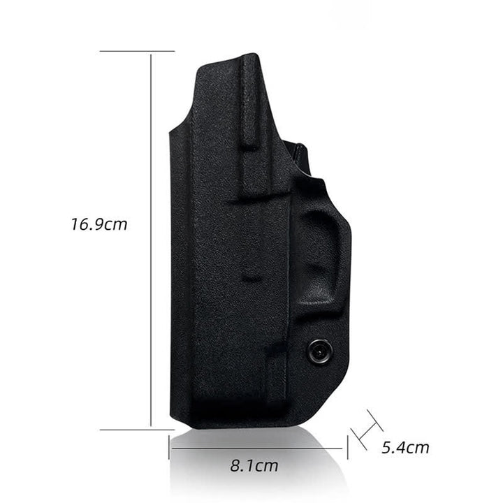 Hard Black Holster Belt Bag with Belt Clip - G2C - image 6