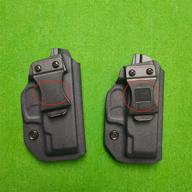 Hard Black Holster Belt Bag with Belt Clip - image 2