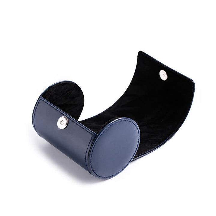 Creative Storage Box Magnetic Buckle Leather Necktie Case - image 4