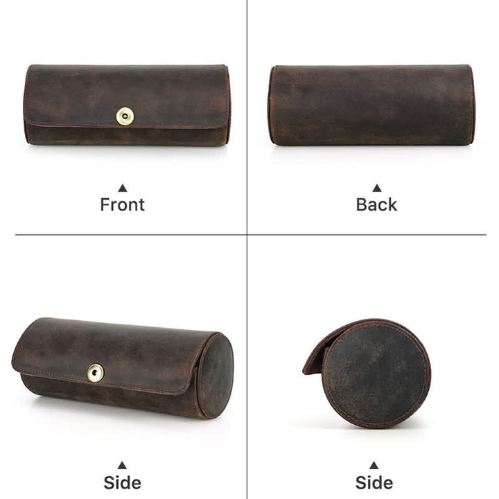 Teo Necktie Retro Box Genuine Leather Case - image 6