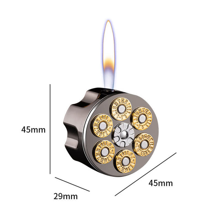 Creative Bullet Magazine Shape Refillable Butane Lighter - image 7
