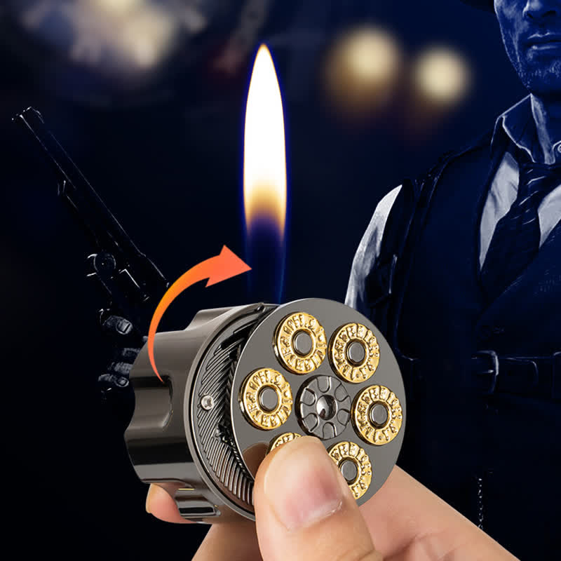 Creative Bullet Magazine Shape Refillable Butane Lighter - image 3