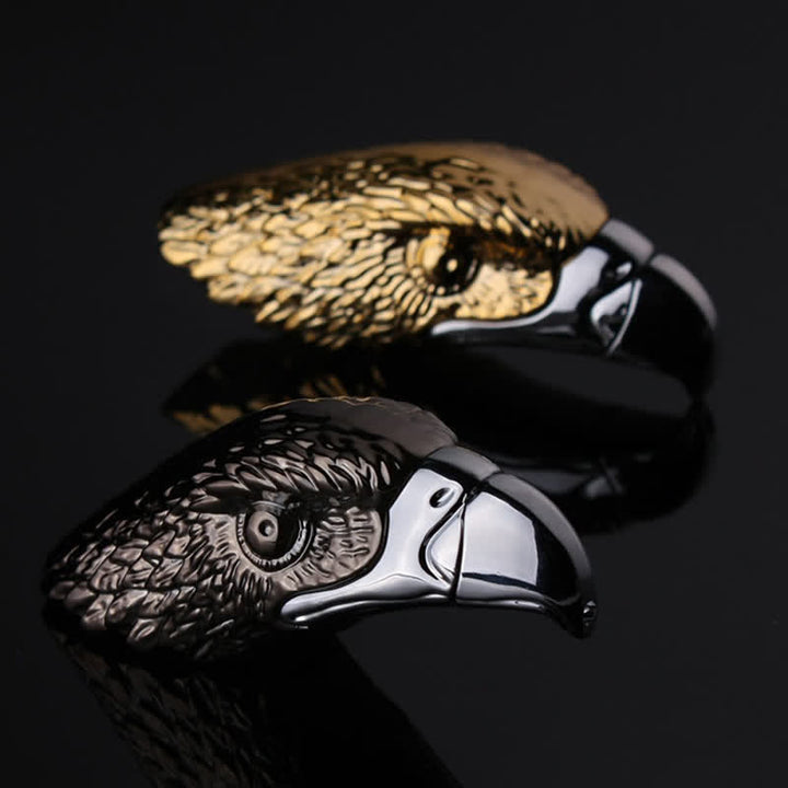 Creative Eagle Head Shaped Refillable Butane Lighter - image 0