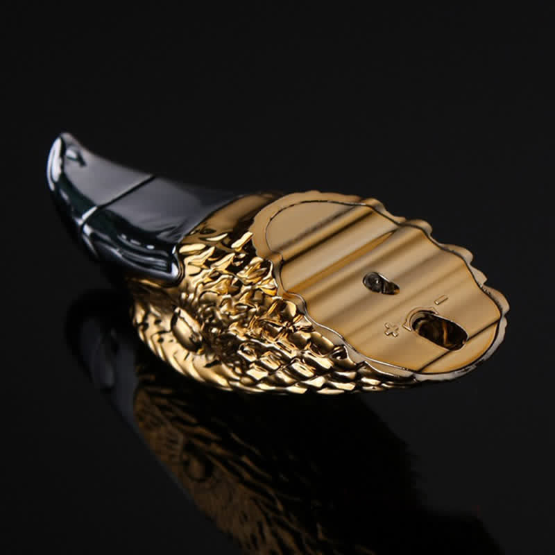 Creative Eagle Head Shaped Refillable Butane Lighter - image 4
