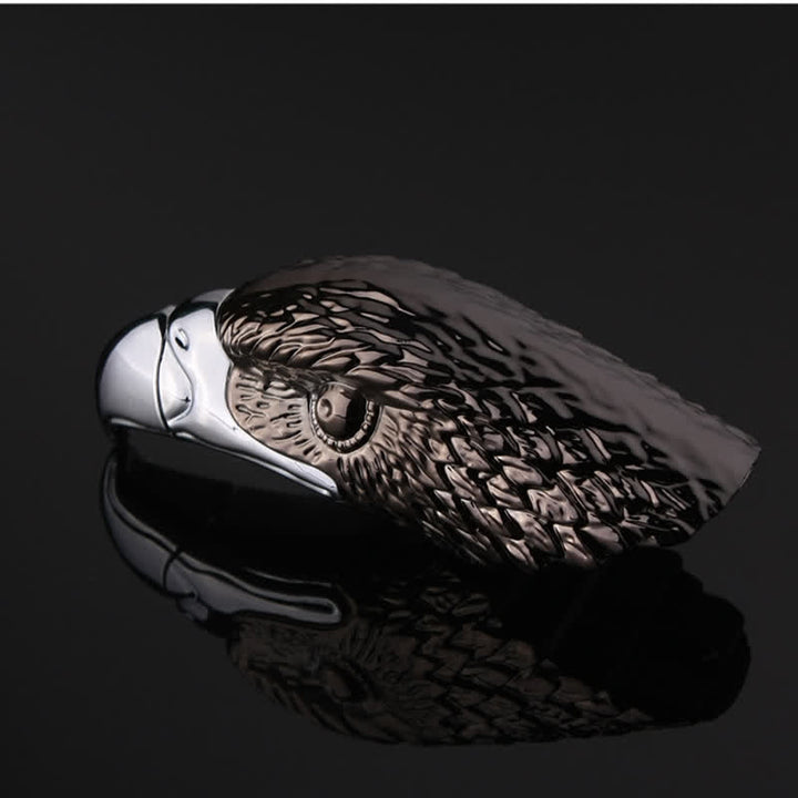 Creative Eagle Head Shaped Refillable Butane Lighter - image 8