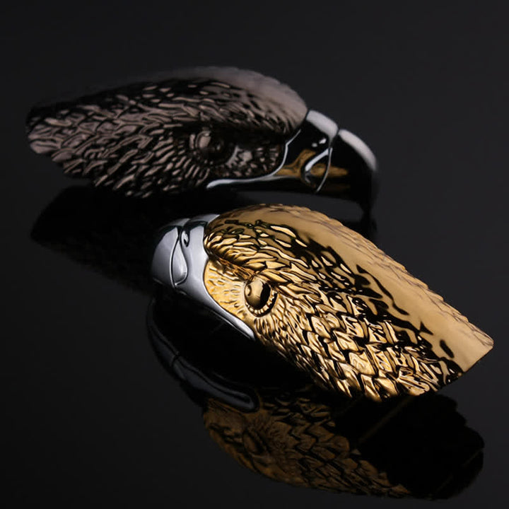 Creative Eagle Head Shaped Refillable Butane Lighter - image 6