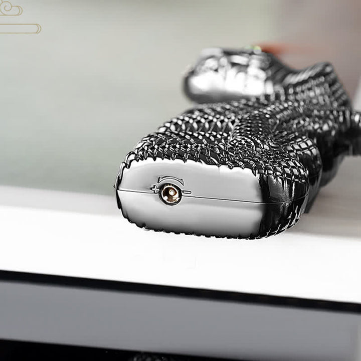 Coiled Snake Creative Shape Refillable Butane Lighter - image 2