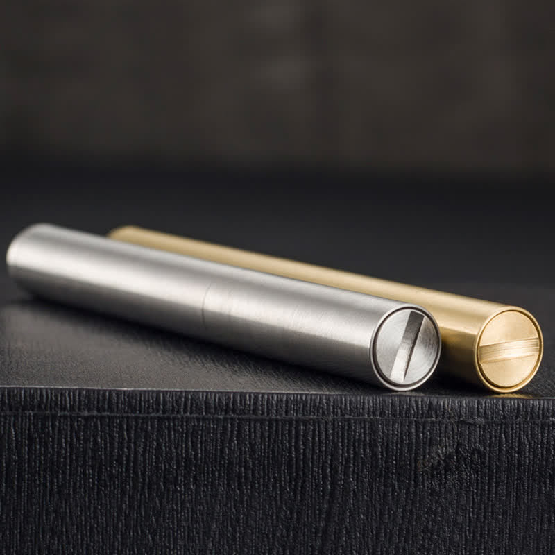 Cylindrical Nunchaku Slender Foldable Refillable Kerosene Lighter - image 6