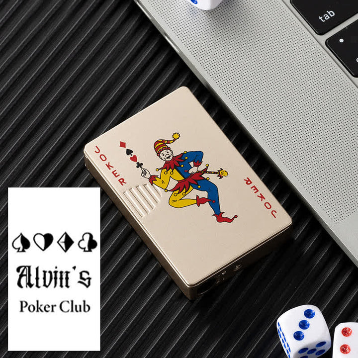 Poker Cards Personalized Custom Back Refillable Butane Lighter - Joker - Design #C - image 37