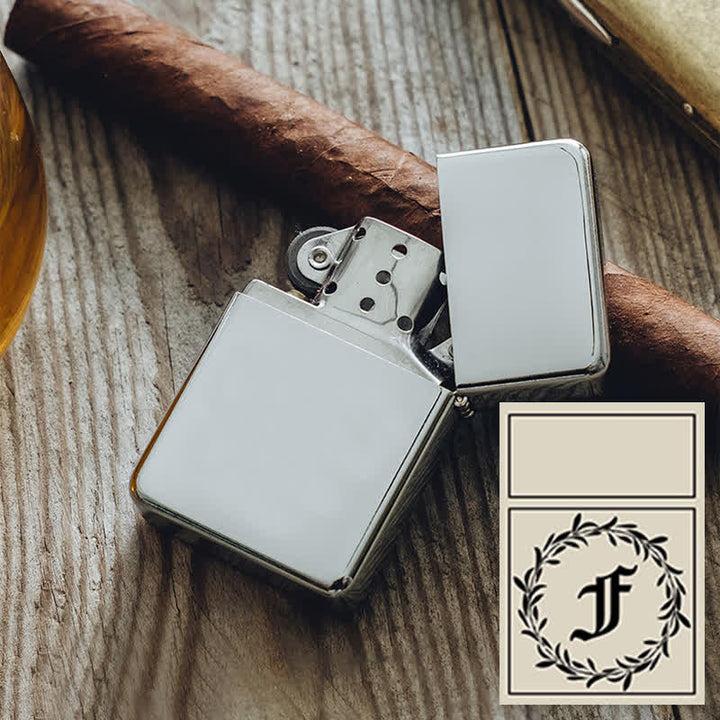Unique Personalized Custom Refillable Kerosene Lighter - Silver / Front & Back - #3 - image 22