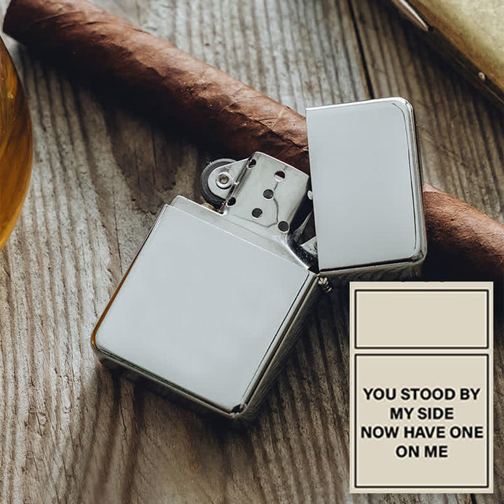 Unique Personalized Custom Refillable Kerosene Lighter - Silver / Front & Back - #11 - image 30