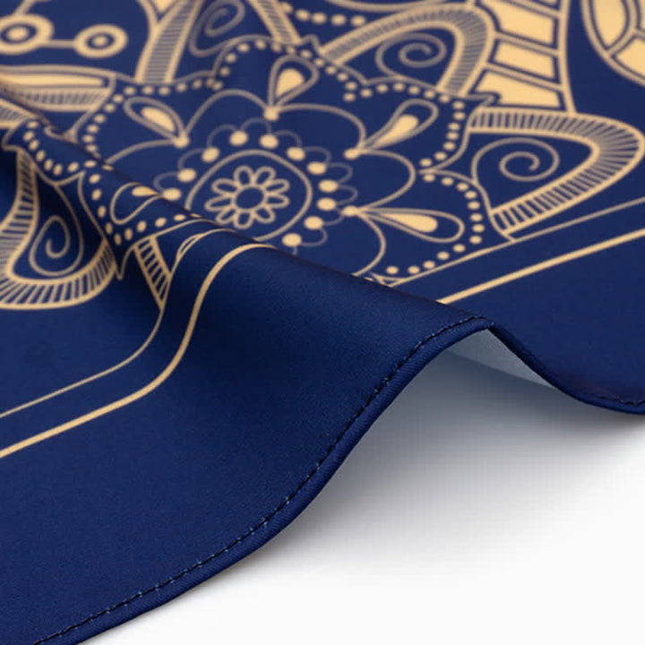 Large Elegant British Style Classical Paisley Printed Square Scarf - image 13